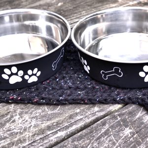 Hand Crocheted Bone Shaped Placemat